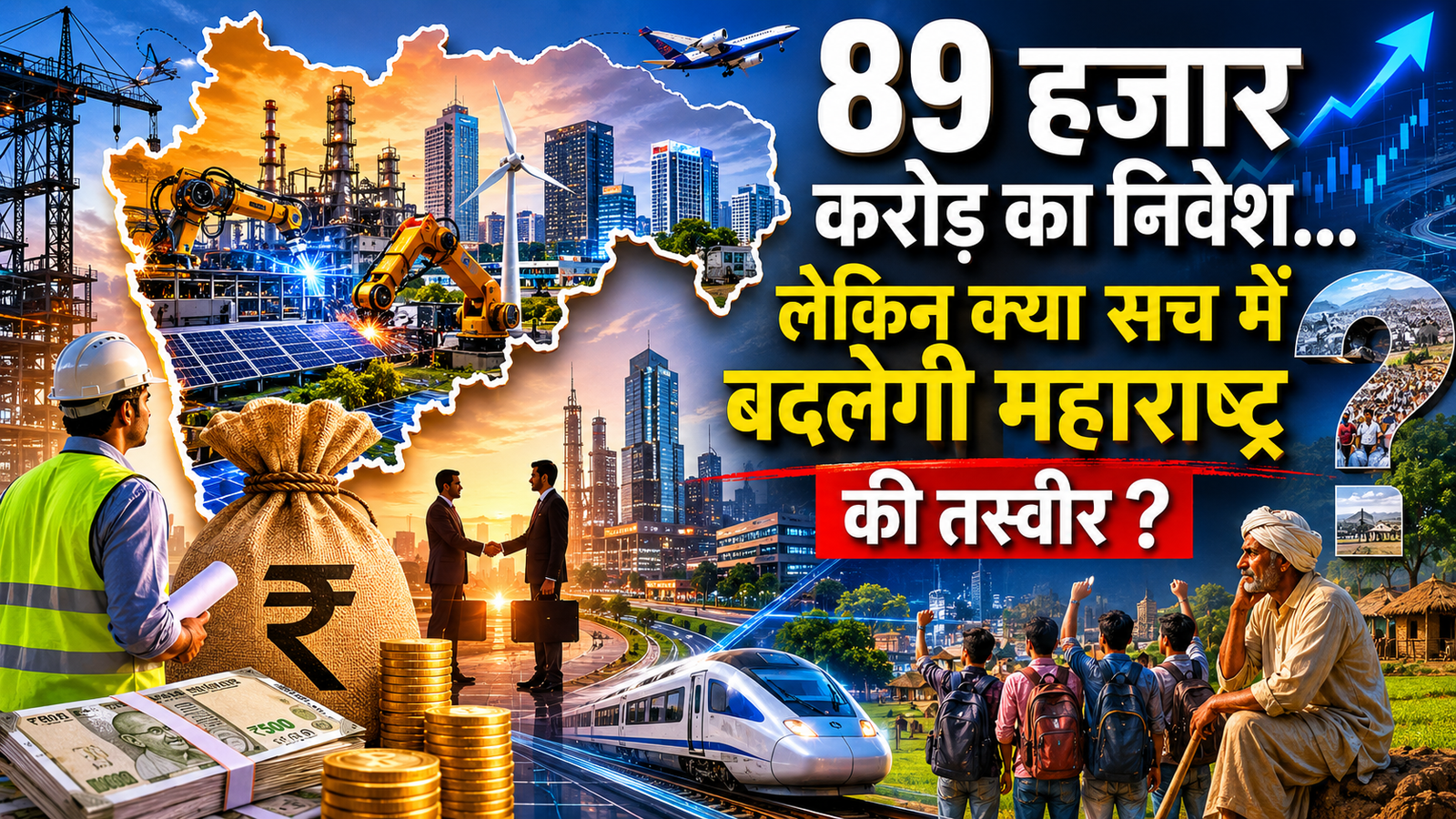 maharashtra 89000 crore investment