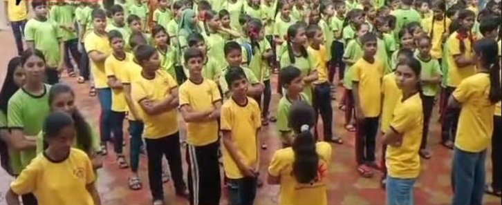 फोटो: पूर्ण प्रज्ञा - सरस्वती इंग्लिश स्कूल