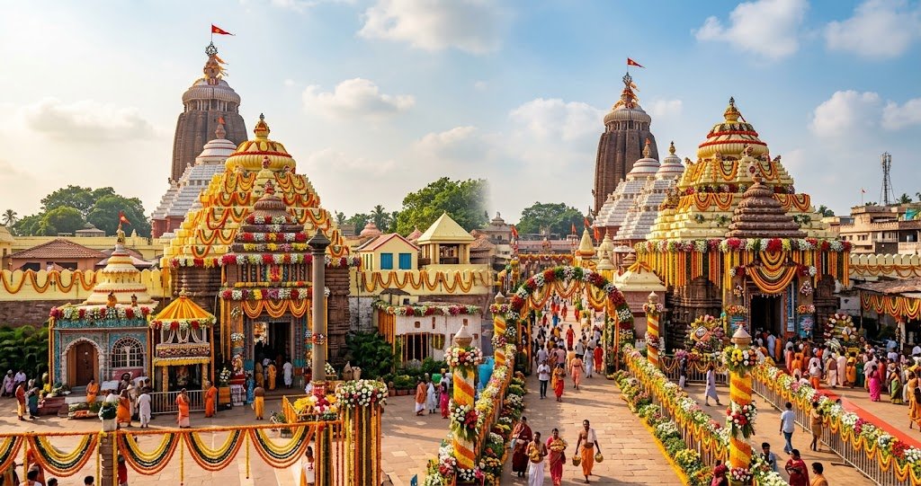 2019 जगन्नाथ रथ यात्रा में पहली बार हुई ऐतिहासिक पुष्प सजावट 2 जगन्नाथ रथ यात्रा 2019 पुष्प सजावट