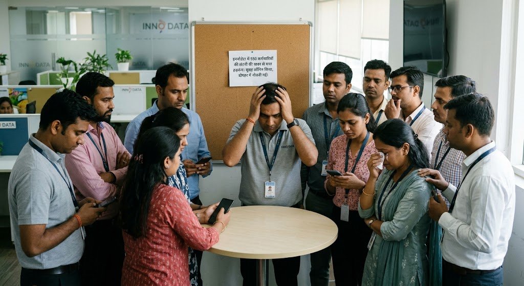 इननोडेटा में 550 कर्मचारियों की छंटनी