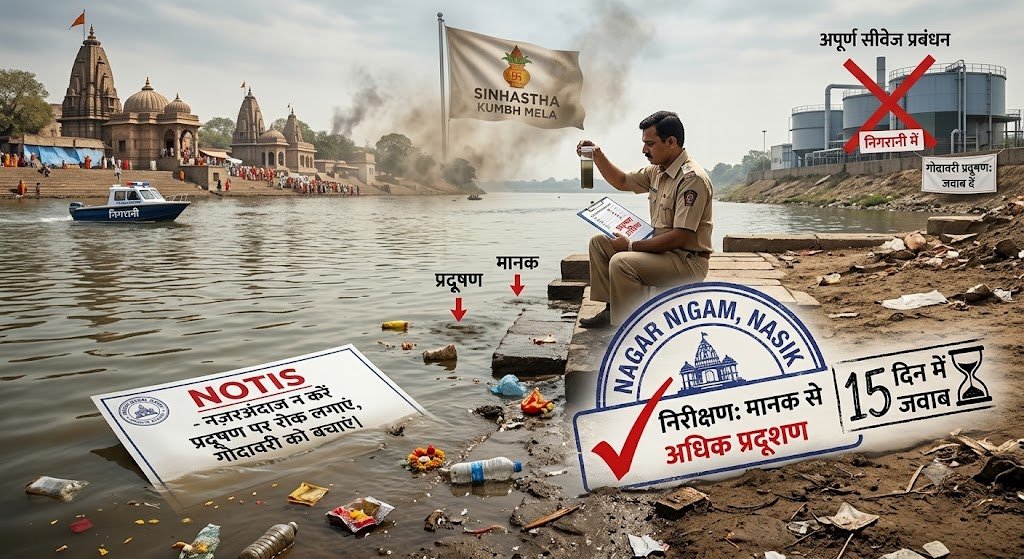 नासिक में गोदावरी प्रदूषण